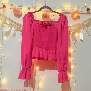 Elegant Pink Women's Top